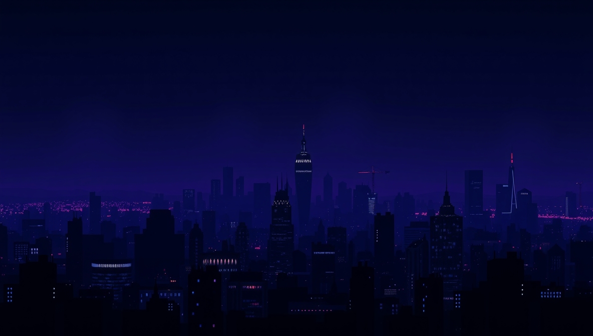 Metallica City skyline in Arcade Beasts